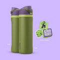 Owala FreeSip 24oz Marvel Hulk Limited Edition Bottle - Green/Purple - Genuine UK stock