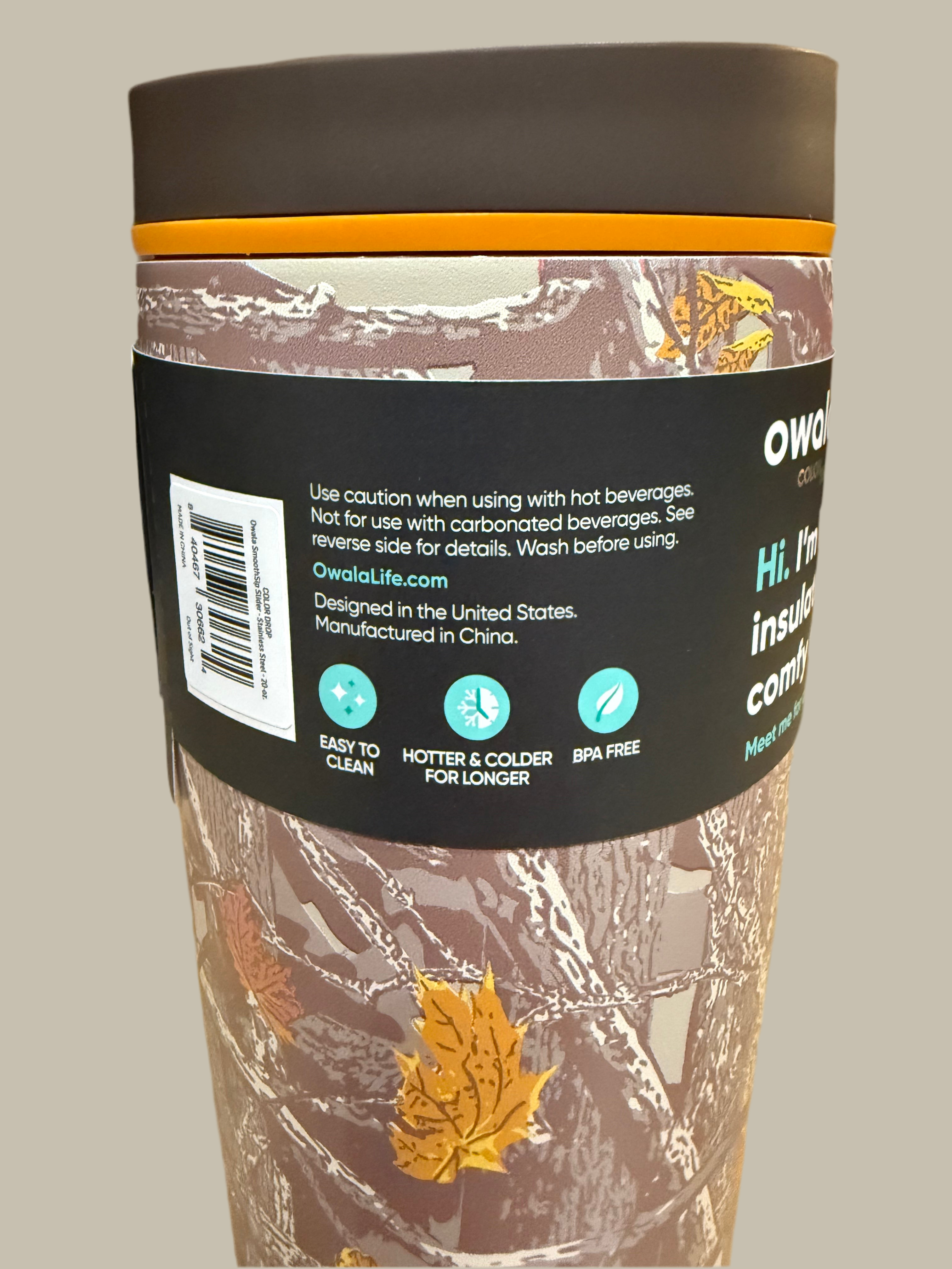 Owala Color Drop | Out of Sight SmoothSip Slider
