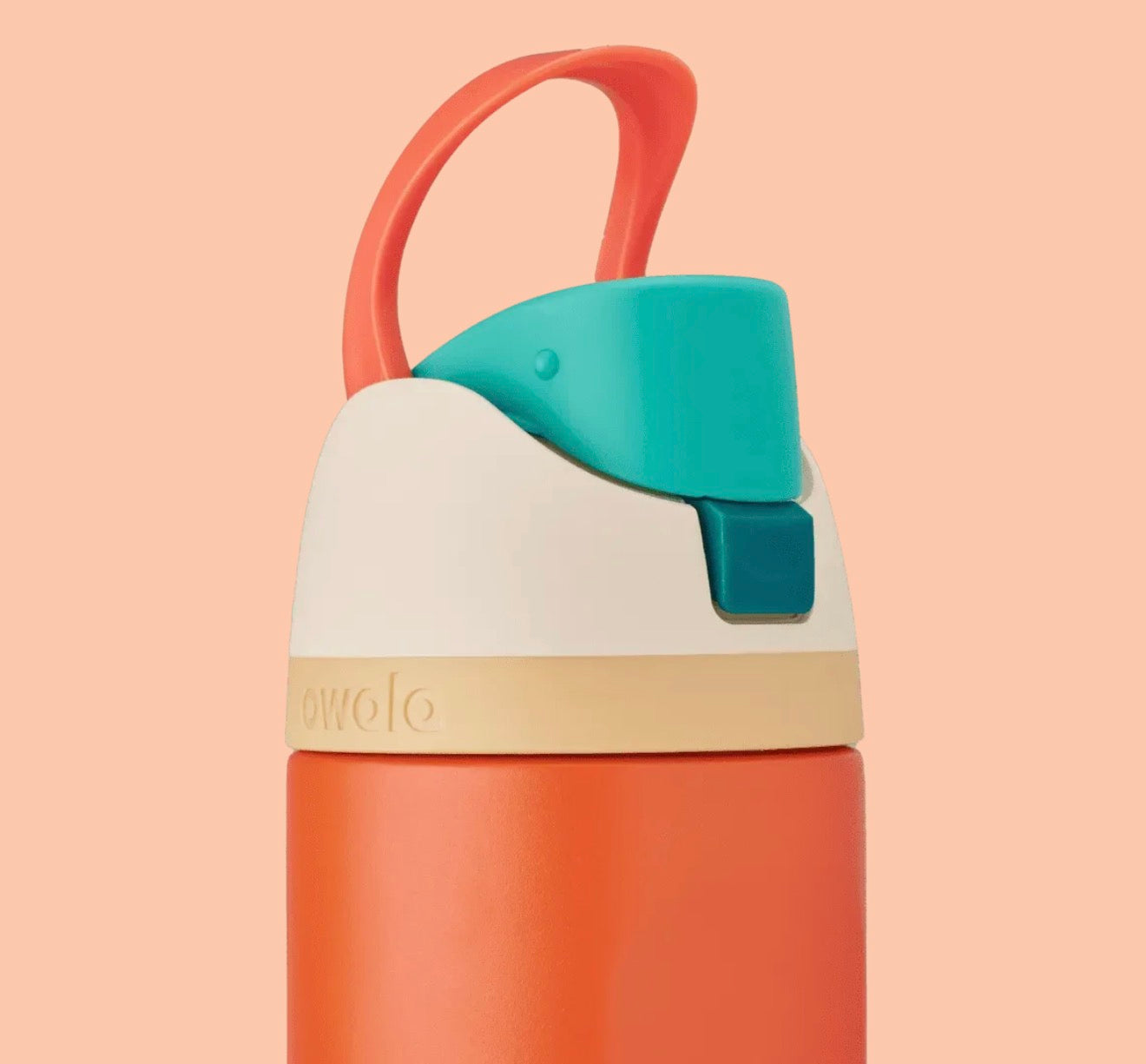 Owala FreeSip 24oz Disney Princess Moana Limited Edition Bottle - Orange and Teal 