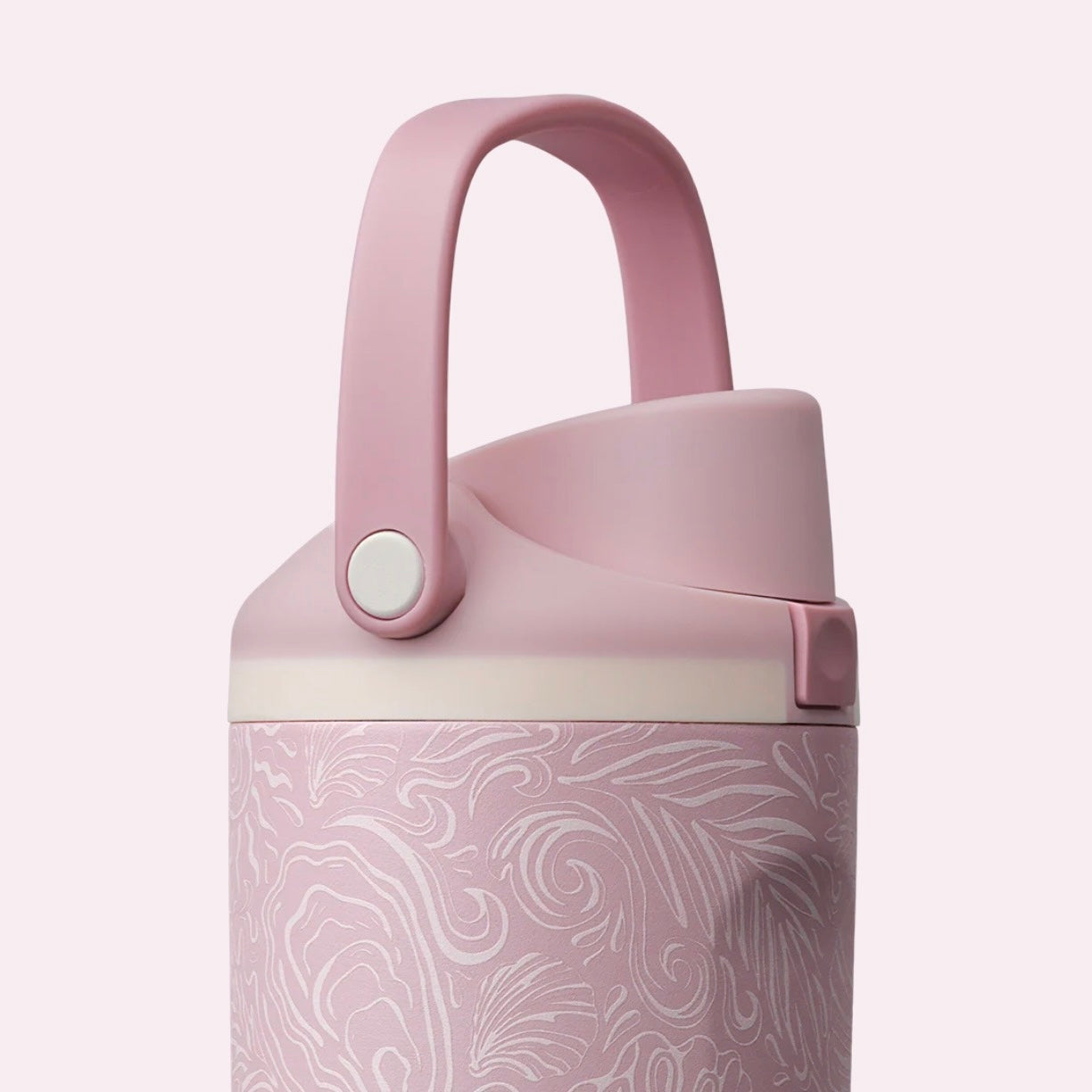 Owala FreeSip Sway 30oz Birthday Beach Bash - coastal Bohemian - Pink - Comfy bucket handle