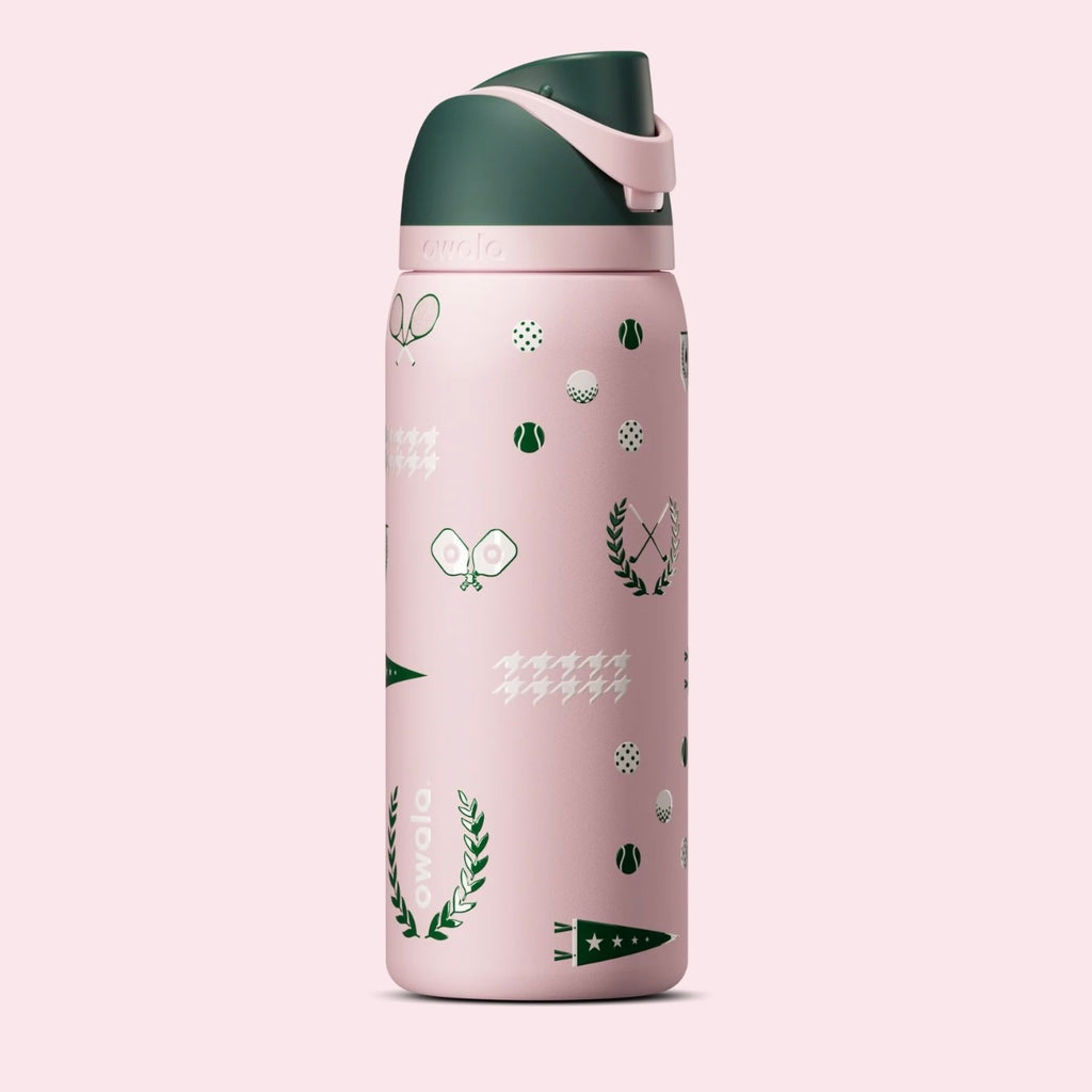 Owala FreeSip Weekender 32oz (710ml) Color Drop Water Bottle Pink Green