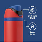 Owala FreeSip 24oz Marvel Spider-Man Limited Edition Bottle - Red/Blue