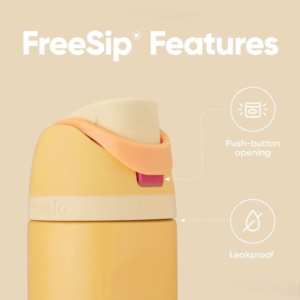 Owala FreeSip 24oz Belle Disney Princess Water Bottle Push-Button Opening Leakproof
