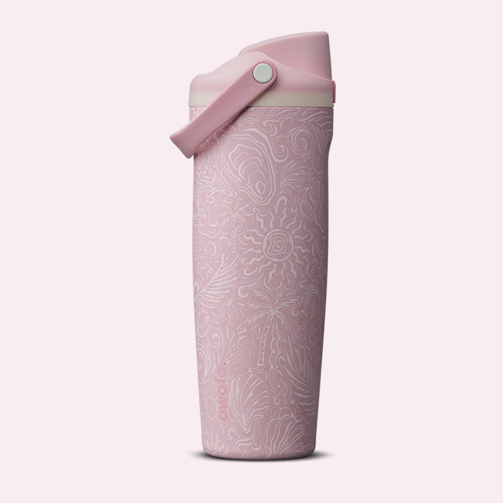 Owala FreeSip Sway 30oz Birthday Beach Bash - coastal Bohemian - Pink - Genuine UK stock 