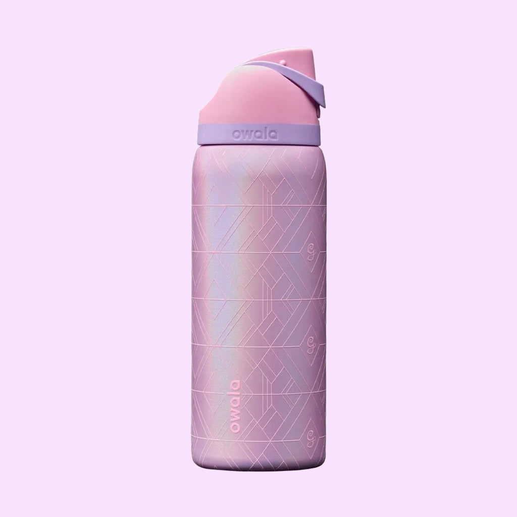 Owala FreeSip 32oz Wicked Glinda Water Bottle Pink