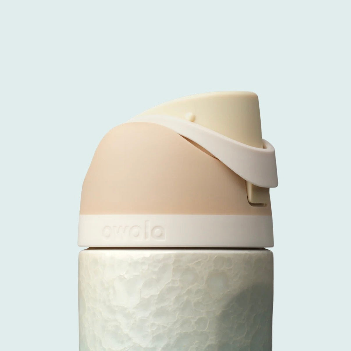 Owala FreeSip 24oz Birthday Beach Bash - Rolling In - Biege/Blue - Fast UK EU Delivery