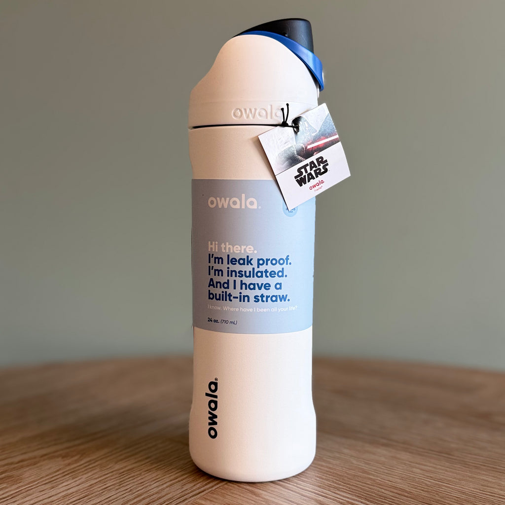 Owala FreeSip 24oz Star Wars Stormtrooper Limited Edition Bottle - White and Blue