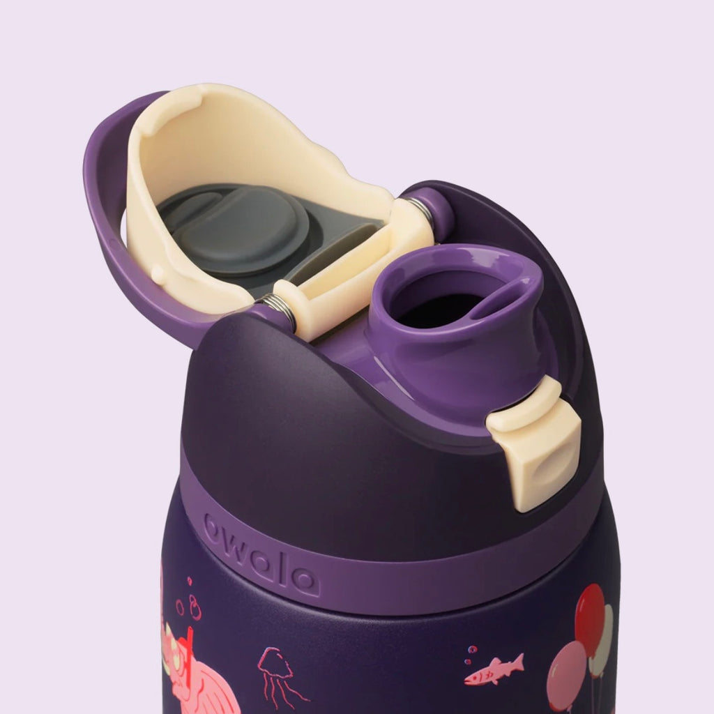 Owala FreeSip 32oz Birthday Beach Bash - Go Halvsies - Purple - Sip or Swig