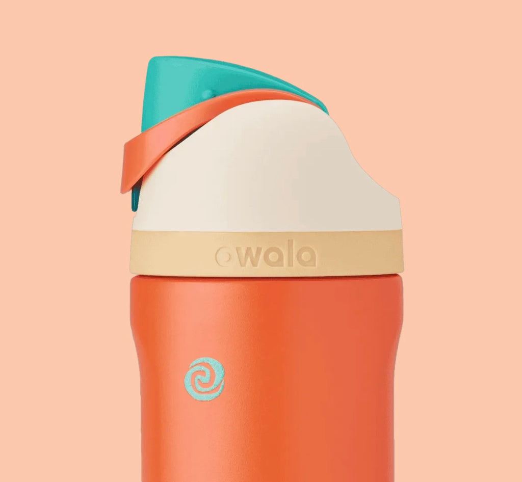 Owala FreeSip 24oz Disney Princess Moana Limited Edition Bottle - Orange and Teal 