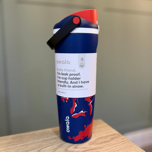 Owala FreeSip Sway 30oz Marvel Spider-Man Swing of Things Water Bottle Stainless Steel Insulated Leak Proof