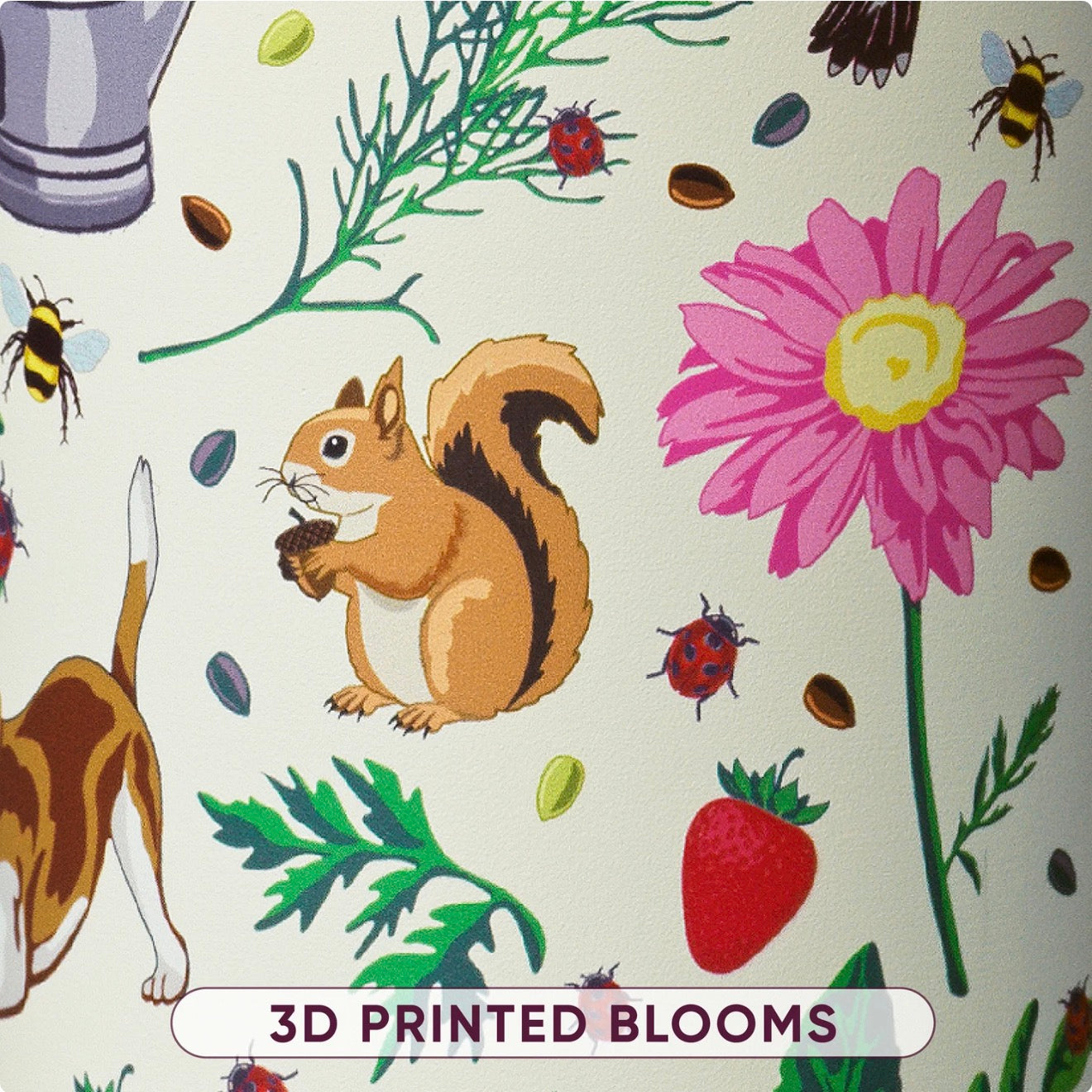 Owala Mother's Day Garden Color Drop - Nature Themed Design