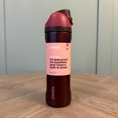 Owala FreeSip Bottle - Black Cherry (24oz or 32oz)