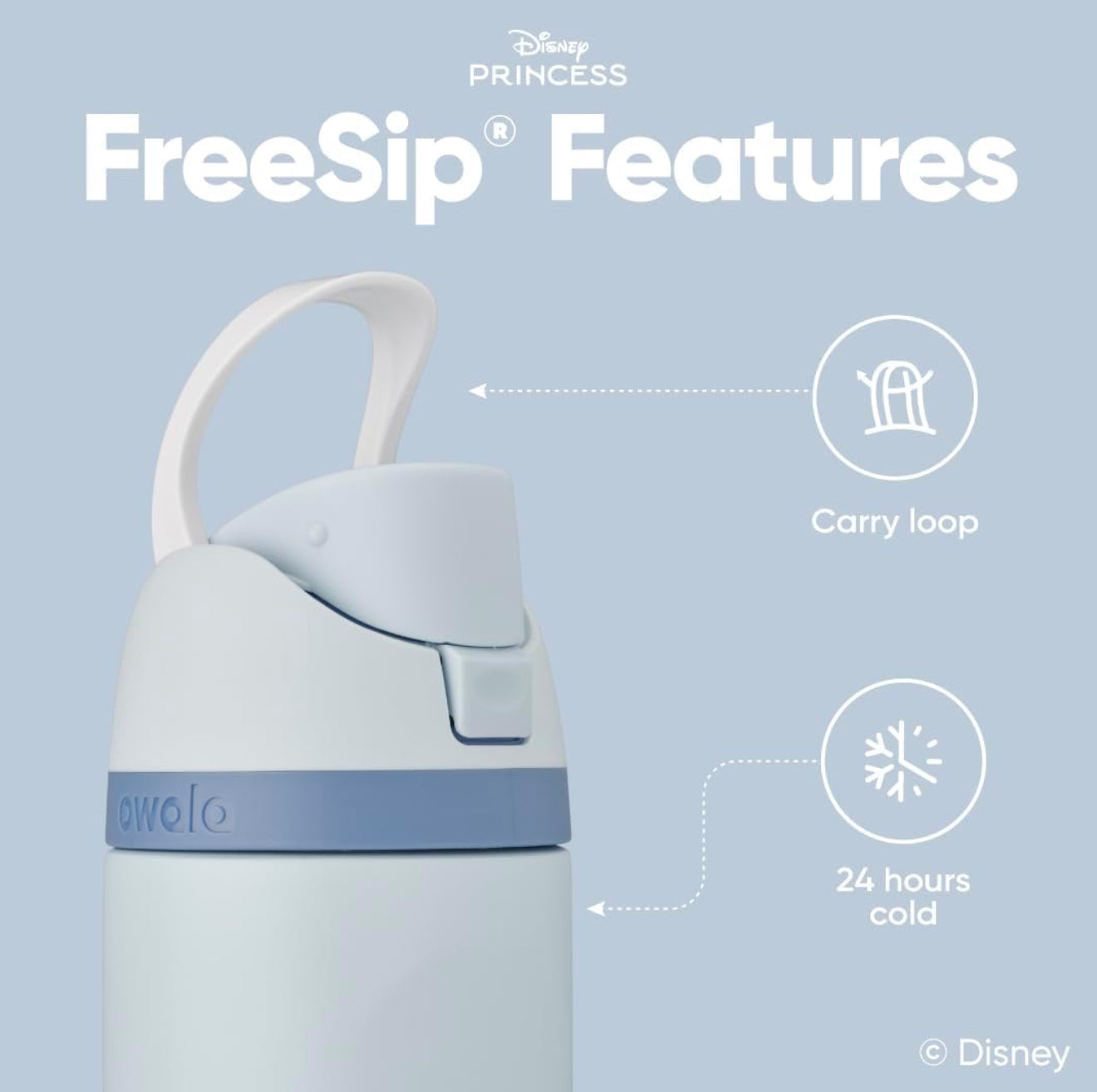 Owala FreeSip Disney Princess