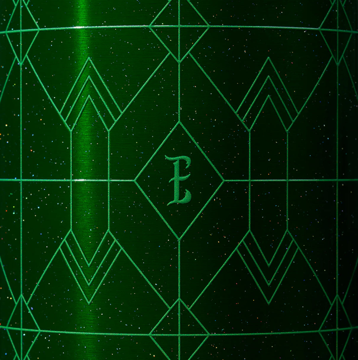 Owala FreeSip Wicked Elphaba Emerald Green Sparkle 32oz Bottle