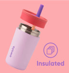 Owala Kids Insulated Tumbler 12oz Navy & Blue -