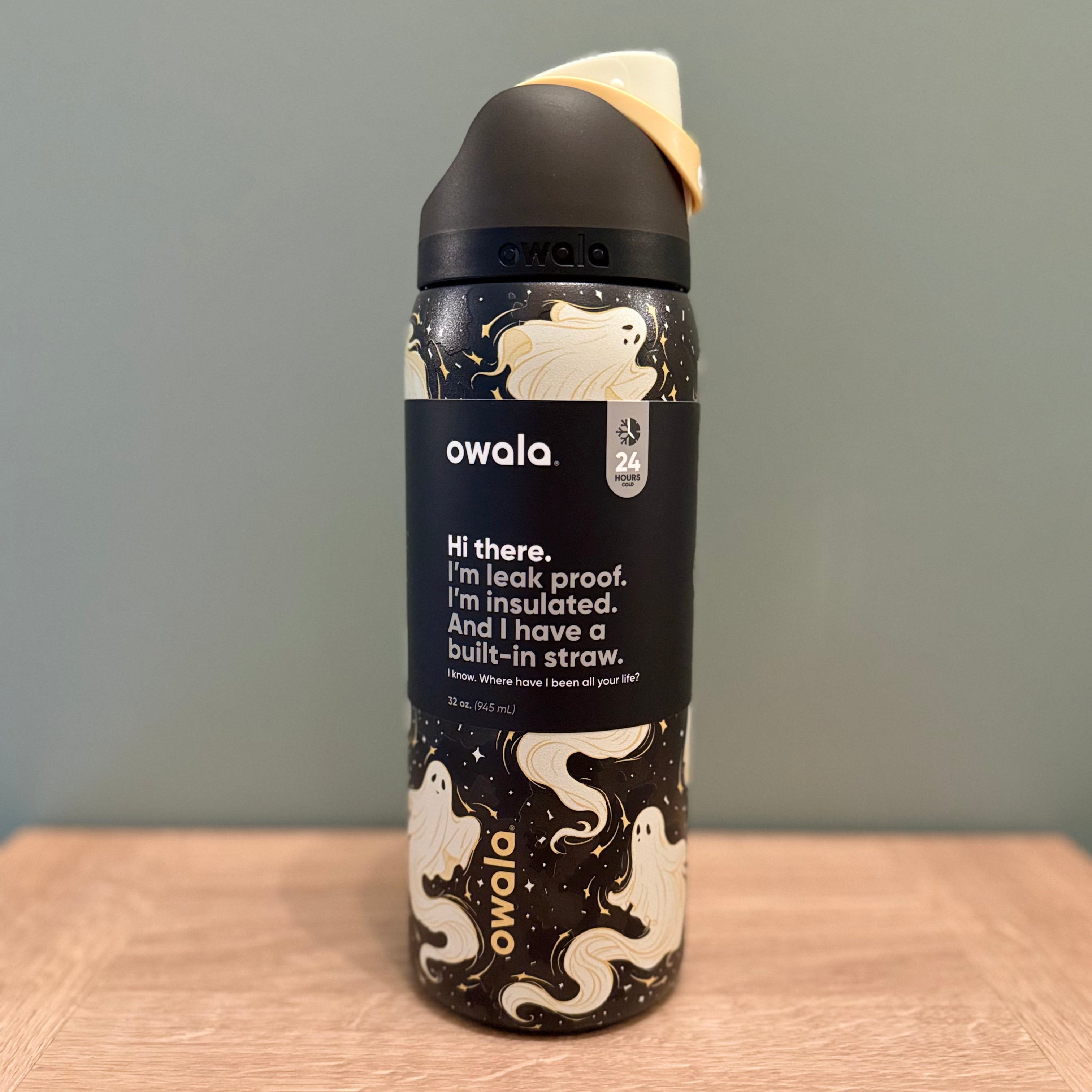Owala FreeSip 32oz Round We Ghost Water Bottle Ghosts In Stock Now