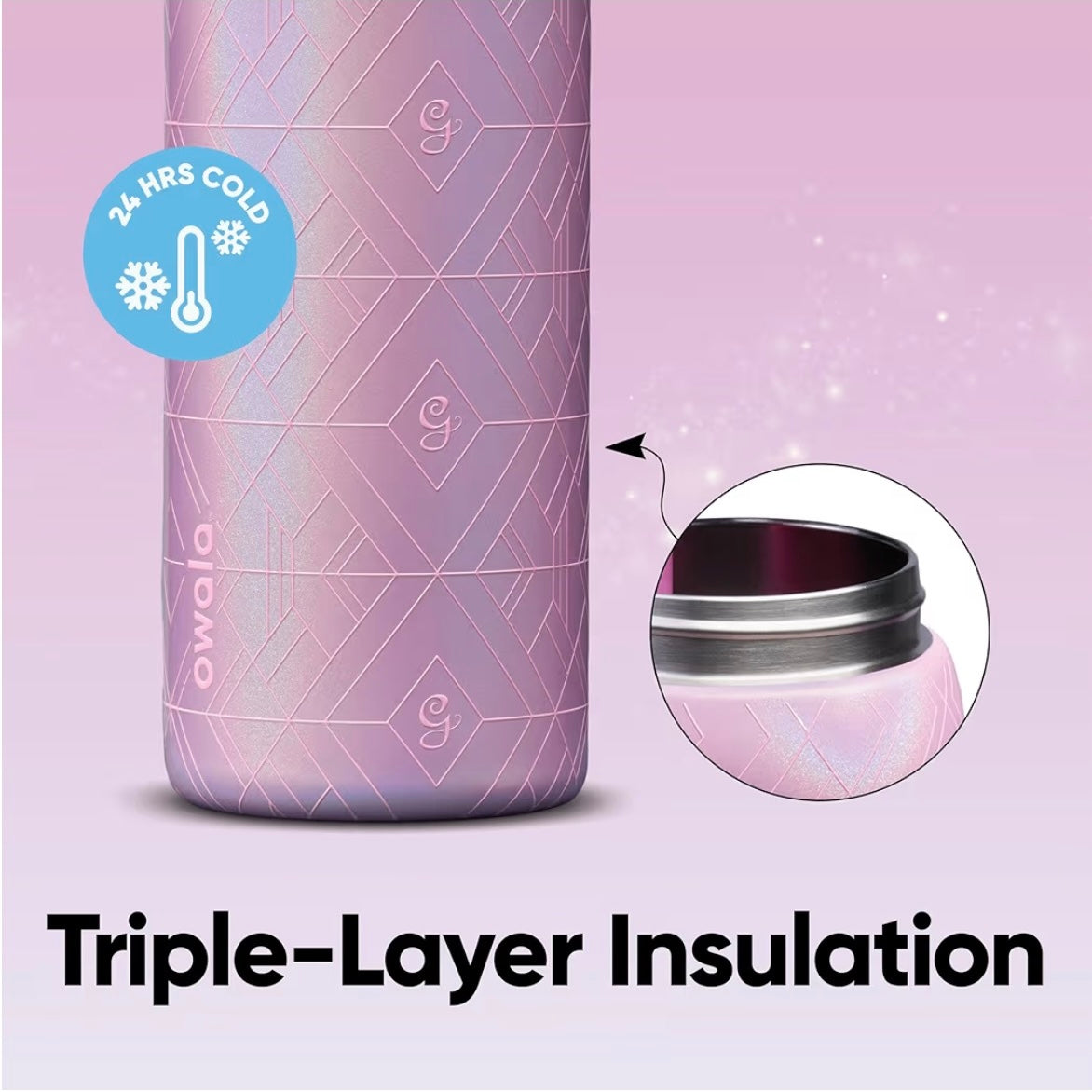 Owala x Wicked For Good Bottle | Elphaba & Glinda 32oz FreeSip