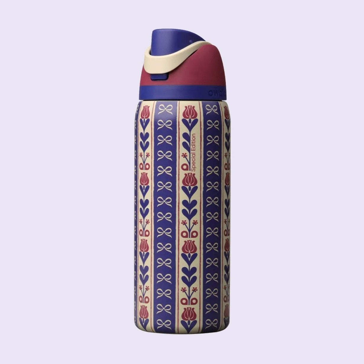 Owala FreeSip 24oz Holiday Hygge holiday collection - Blue- Genuine UK stock 