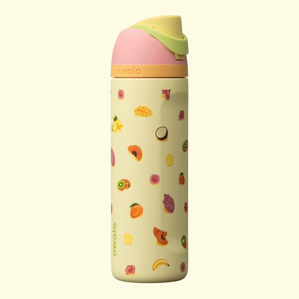 Owala FreeSip 24oz Birthday Beach Bash - Just Ripe - Yellow- Genuine UK stock