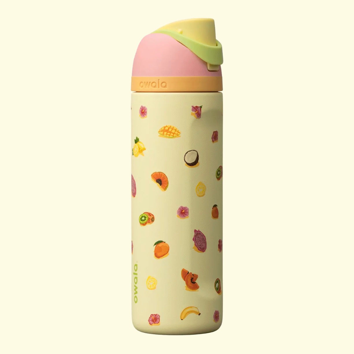 Owala FreeSip 24oz Birthday Beach Bash - Just Ripe - Yellow- Genuine UK stock