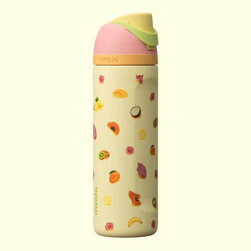 Owala FreeSip 24oz Birthday Beach Bash - Just Ripe - Yellow- Genuine UK stock