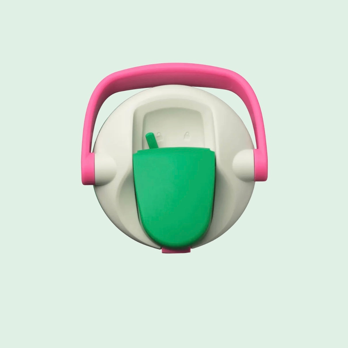 Owala FreeSip Sway 40oz Birthday Beach Bash - Vacation Mode - Green & Pink - Leakproof lock