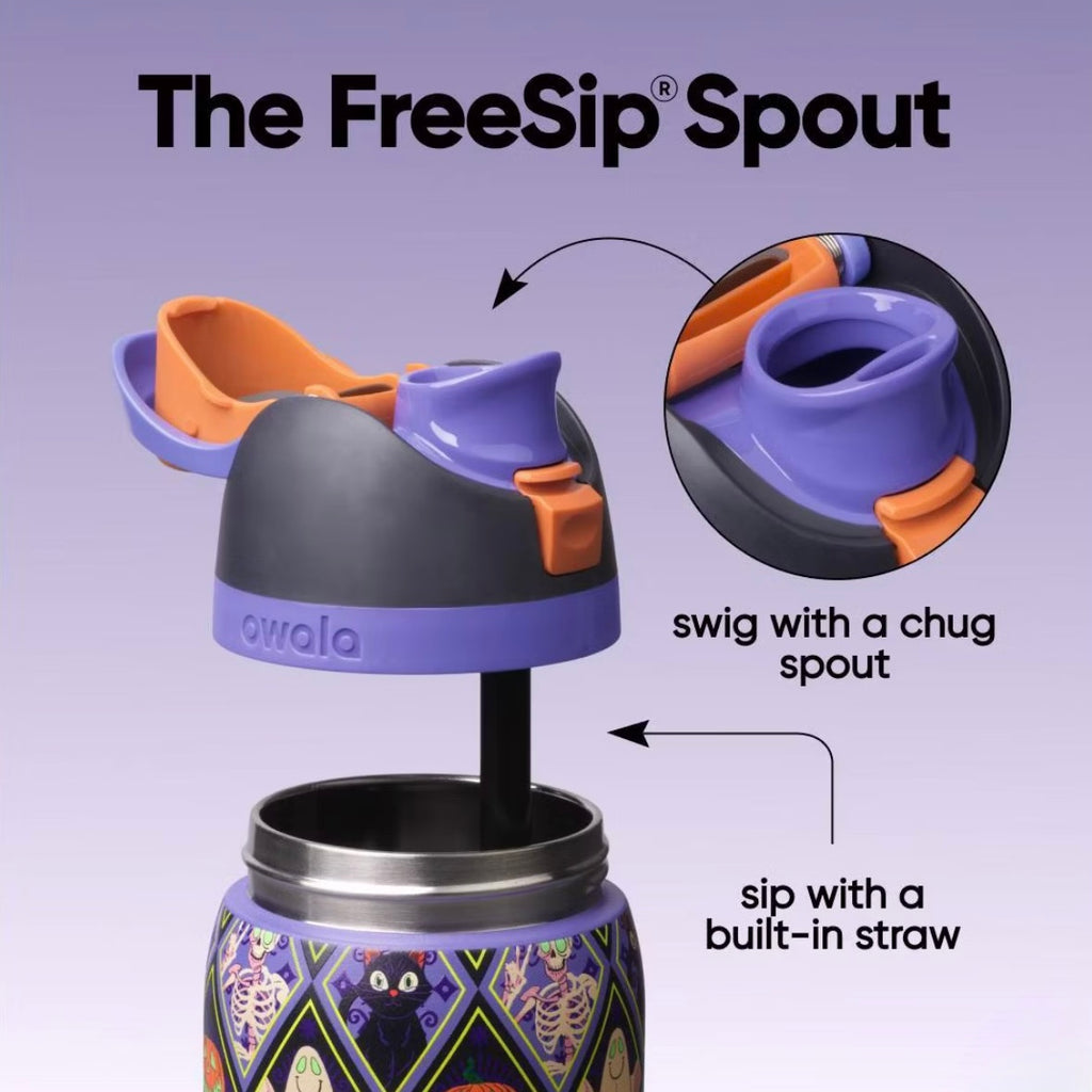 Owala FreeSip 32oz - Spooky Social