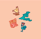 Owala FreeSip 24oz Disney Princess Moana Limited Edition Bottle - Stickers