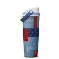 Owala FreeSip Sway 30oz Color Drop Common Threads Water Bottle Blue Red White