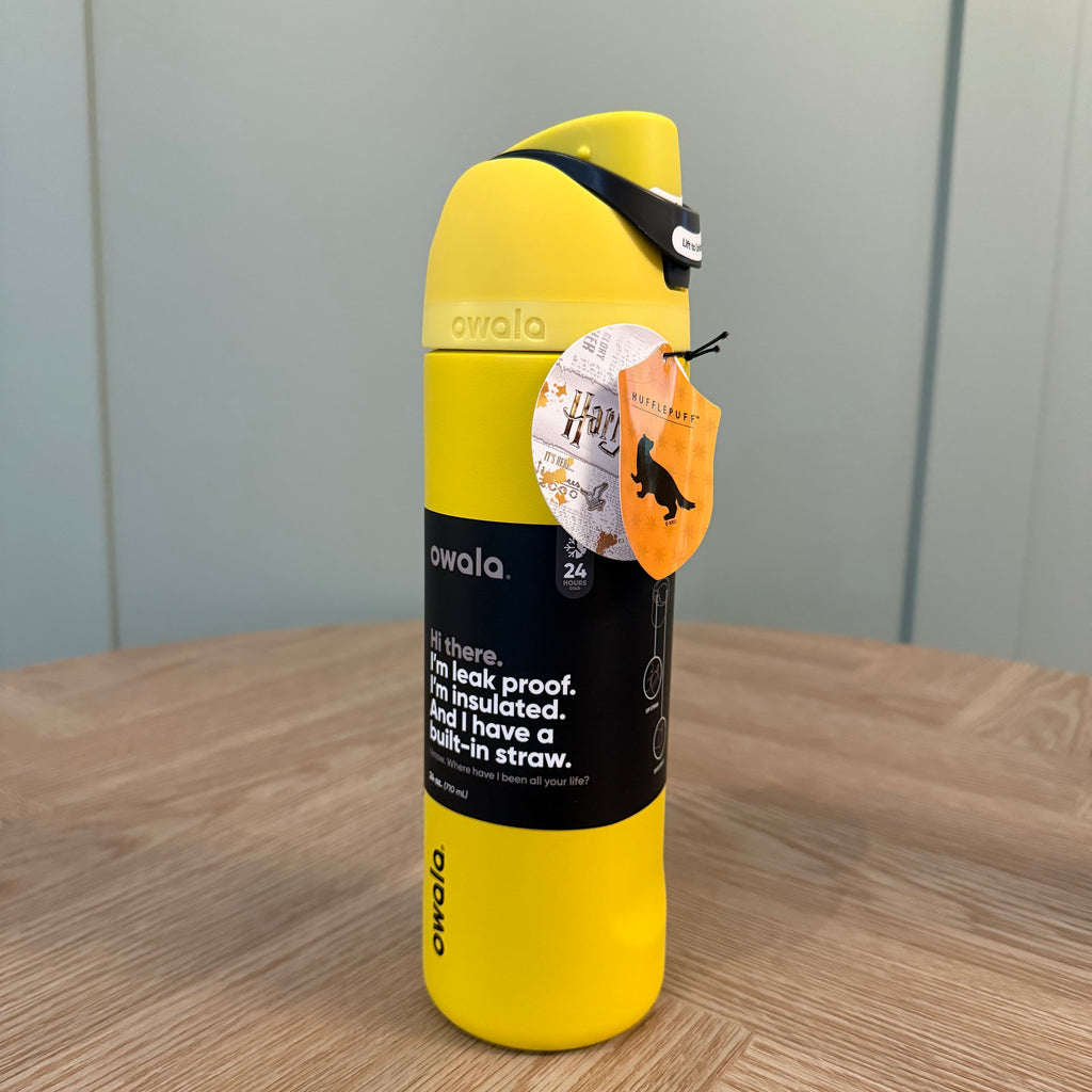Hufflepuff Harry Potter Owala FreeSip 24oz Bottle
