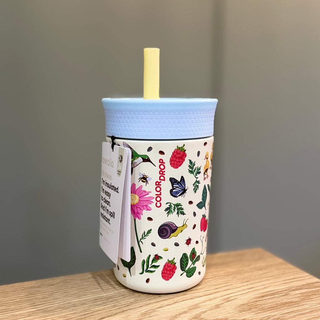 Owala Mother's Day Garden Color Drop - 12oz Kids Tumbler - In Stock Now