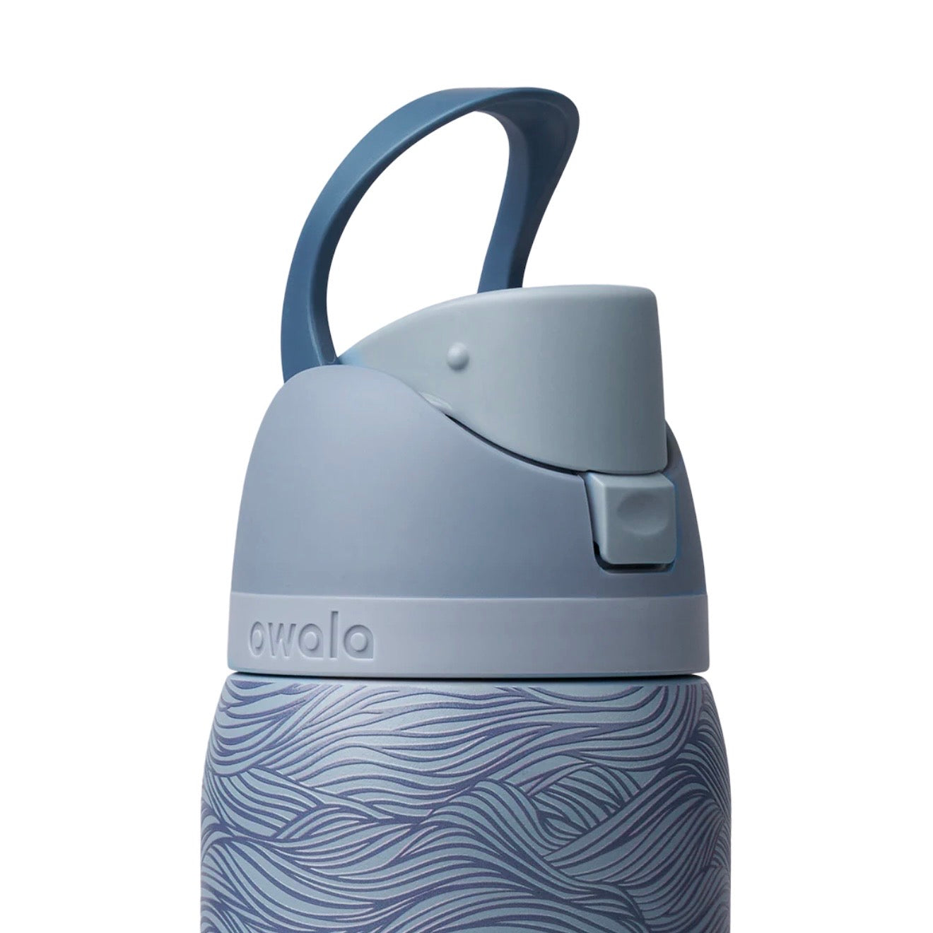 Owala FreeSip 32oz Feeling Swell Color Drop - Blue Waves - Swig or Sip - In stock Now