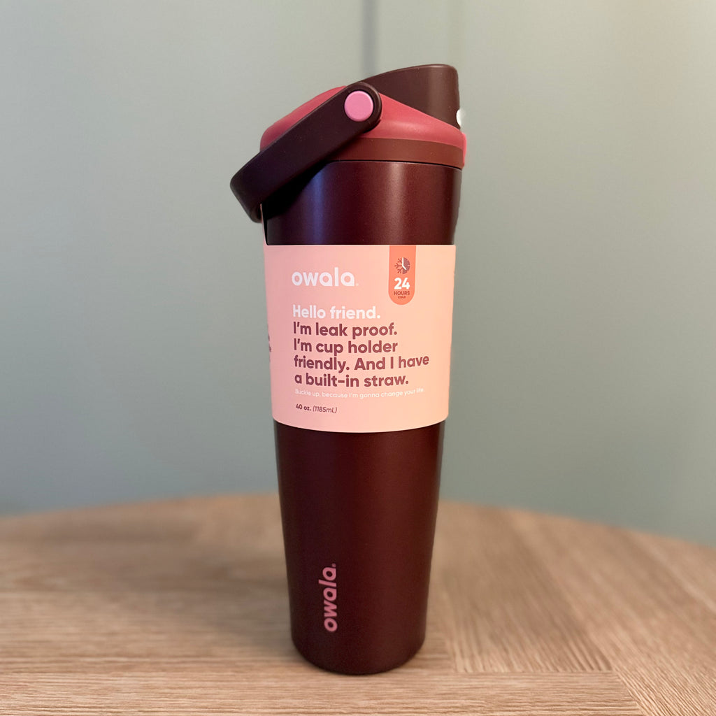 Owala FreeSip Sway - Black Cherry