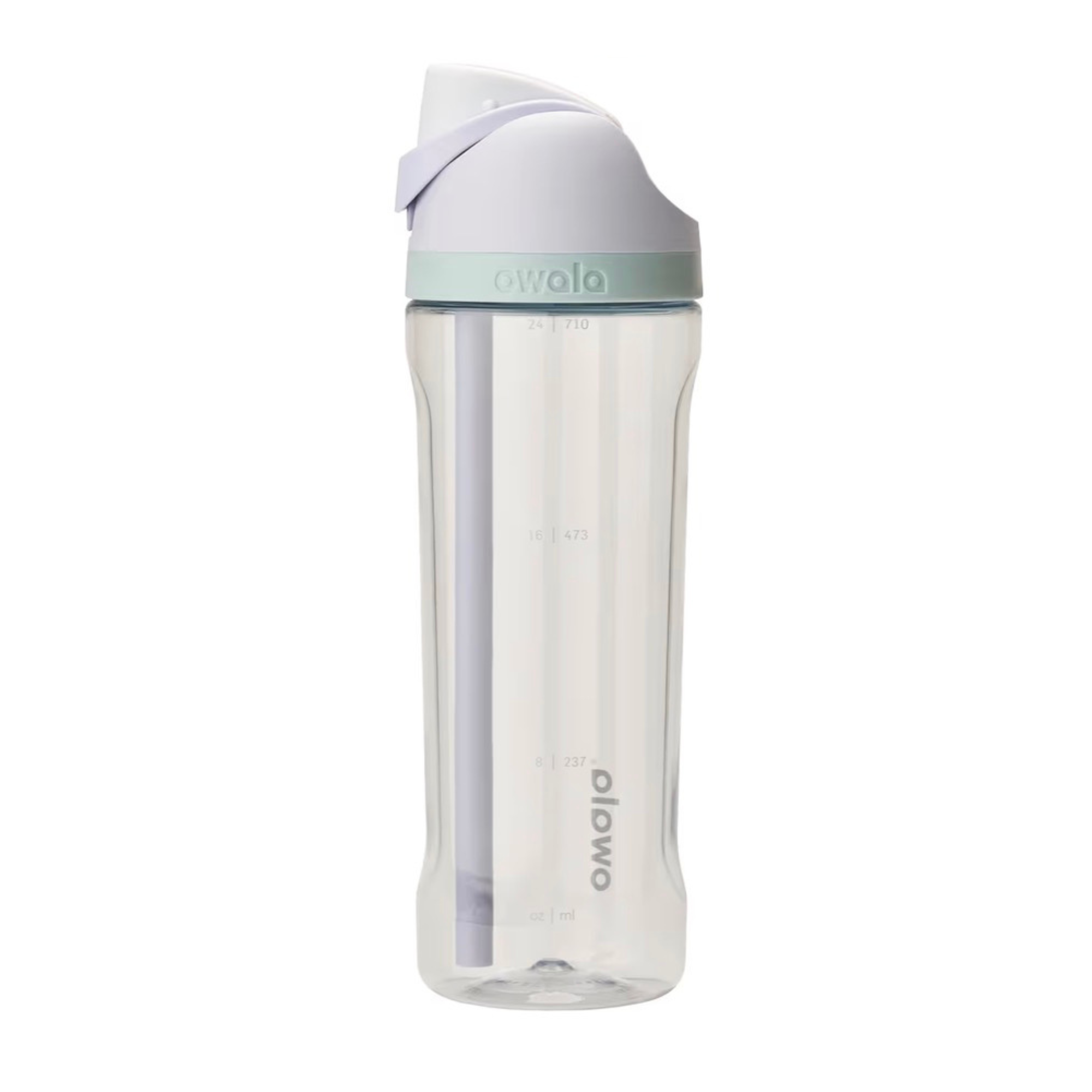 Owala FreeSip Tritan Plastic 25oz in Open Air - Grey & Clear - US Exclusive now available in the UK