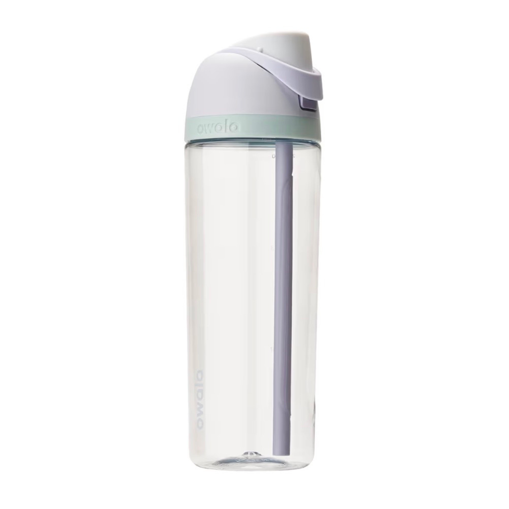 Owala FreeSip Tritan Plastic 25oz in Open Air - Grey & Clear - In Stock Now