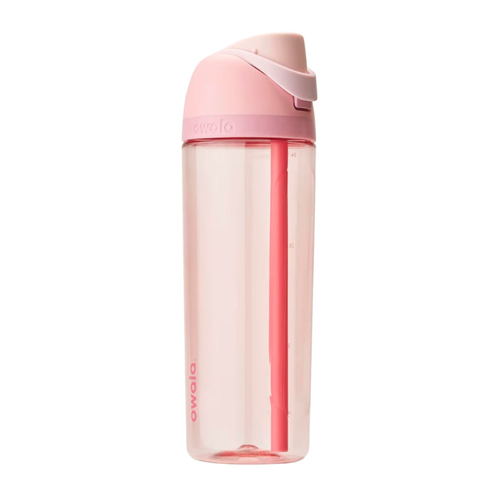 Owala FreeSip Tritan Plastic 25oz in Rose Quartz - Pink & Clear - In Stock Now